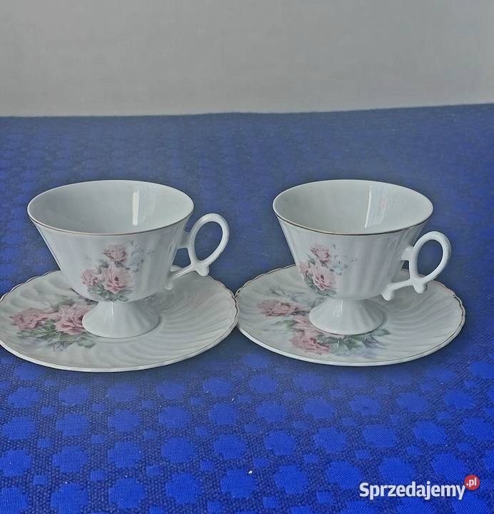 Filiżanki Porcelana Veroni zestaw vitage