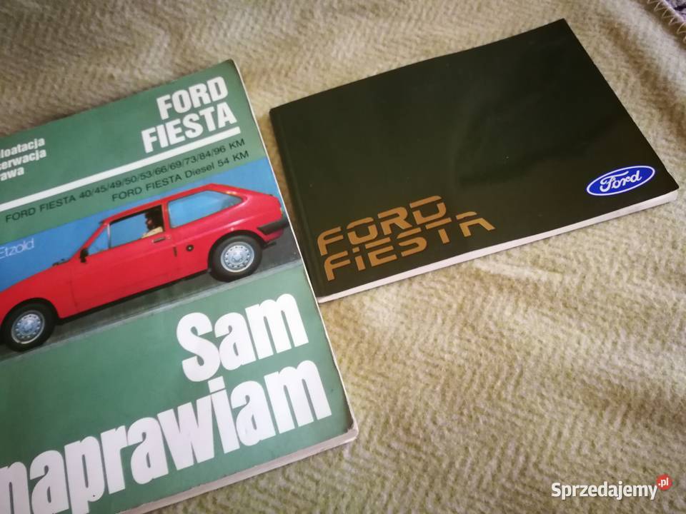 Zestaw Ford Fiesta Mk1 Mk2 Książka Sam Naprawiam Szczecin