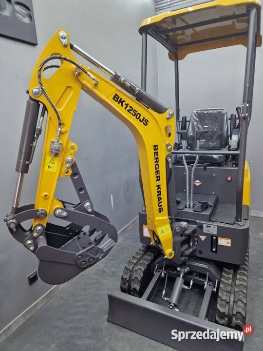 Mini Koparka Berger Kraus BK1250JS JOYSTICK Nowy Sącz sprzedam