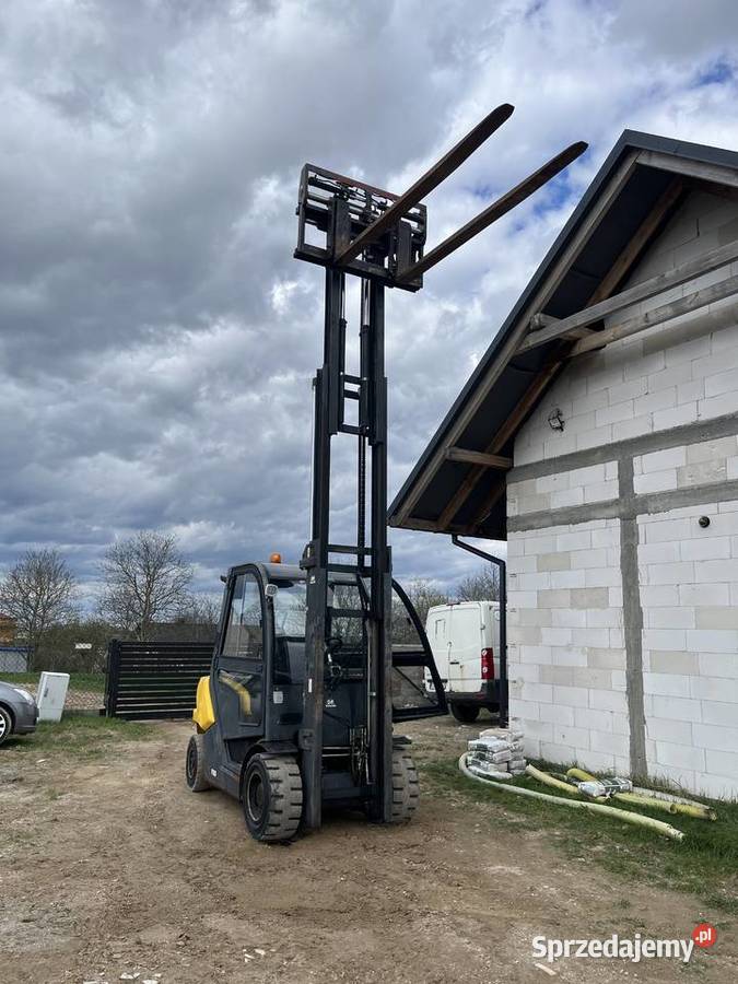 Wózek widłowy 5 ton udźwig maszt triplex Okazja Wierzbna sprzedam