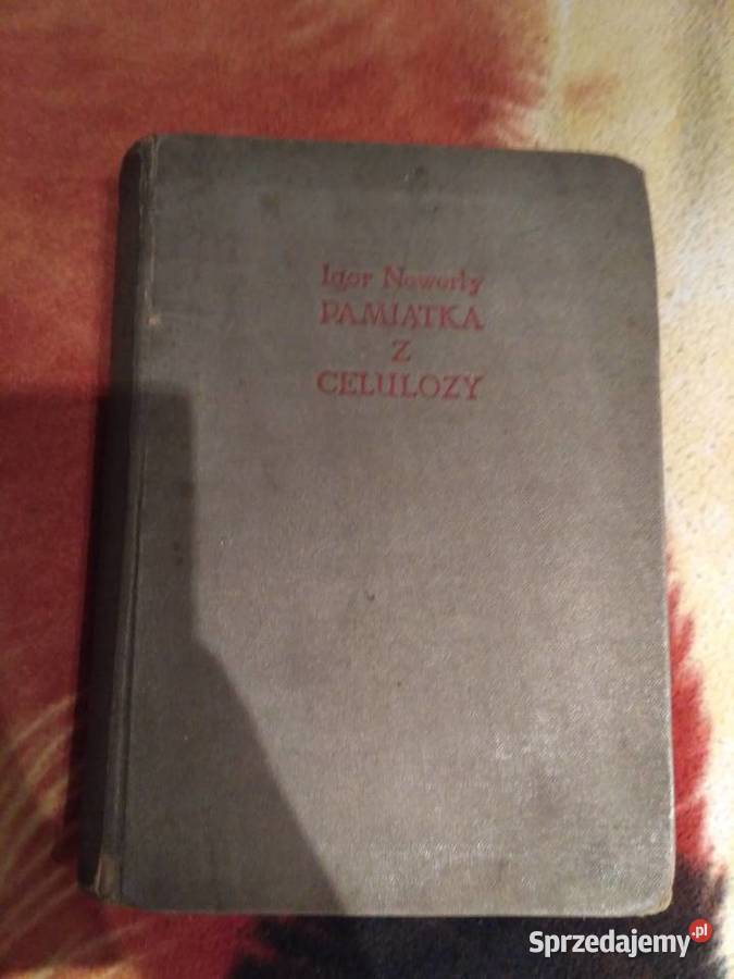sprzedam książkę Pamiątka z celulozy Igor Bukowno