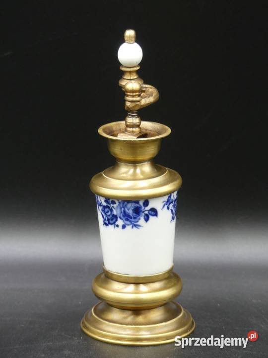 Piękny młynek do pieprzu z różami porcelana Poznań sprzedam
