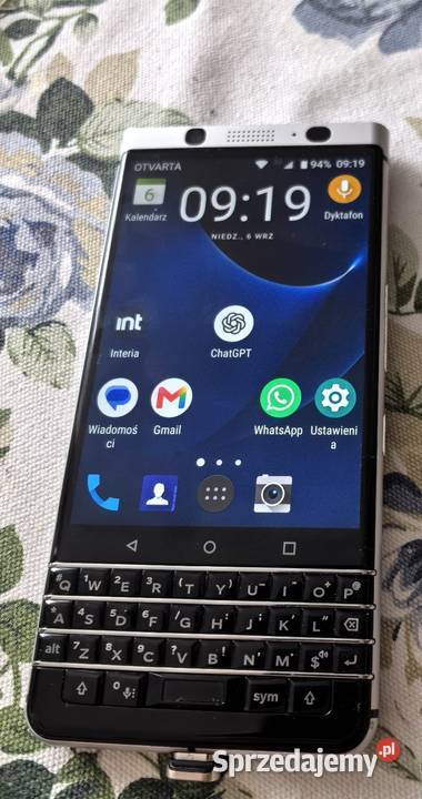 Blackberry Keyone2 piękno ponadczasowe Gliwice