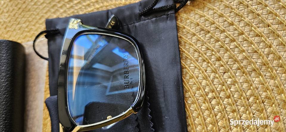 Okulary Burberry oprawki zerówki model unisex Konstancin-Jeziorna sprzedam