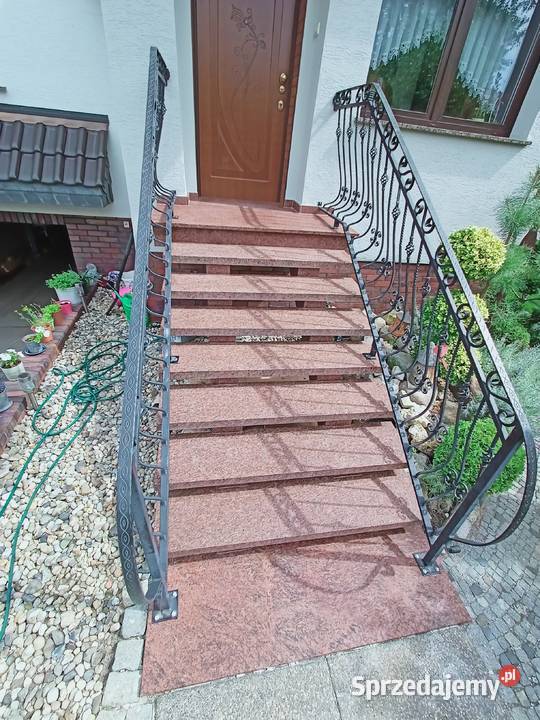 Schody kamienne i parapety Komprachcice sprzedam