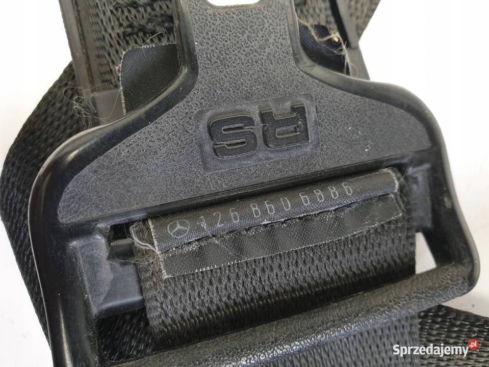 Mercedes W126 SEC PAS BEZPIECZEŃSTWA prawy przód Rudka