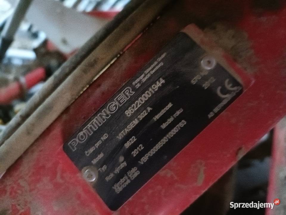 30m Pttinger Vitasem 302A talerzowy zestaw Maszyny rolnicze śląskie Racibórz