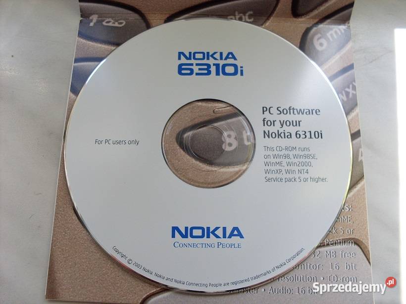 Płyty CD do noki 6510 i do noki 6310i Krzemienica