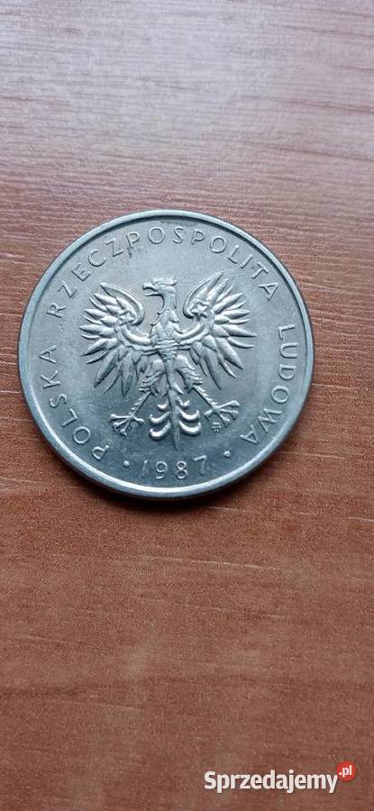 Moneta 10zl87 śląskie Skoczów