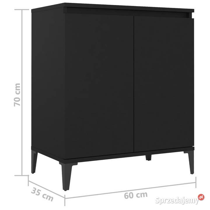 Szafka czarna 60x35x70 materiał drewnopochodny mazowieckie Warszawa