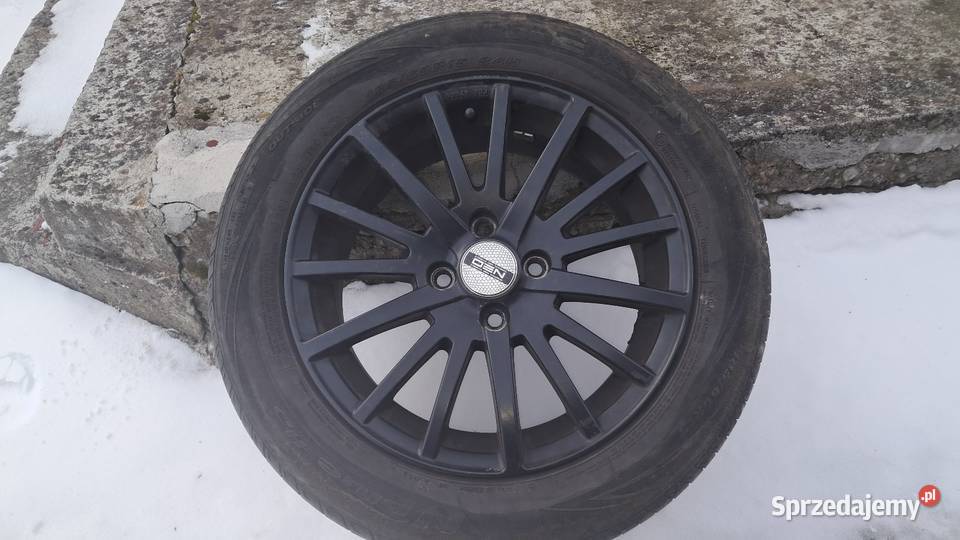 Sprzedam opony letnie na felgach aluminiowych z