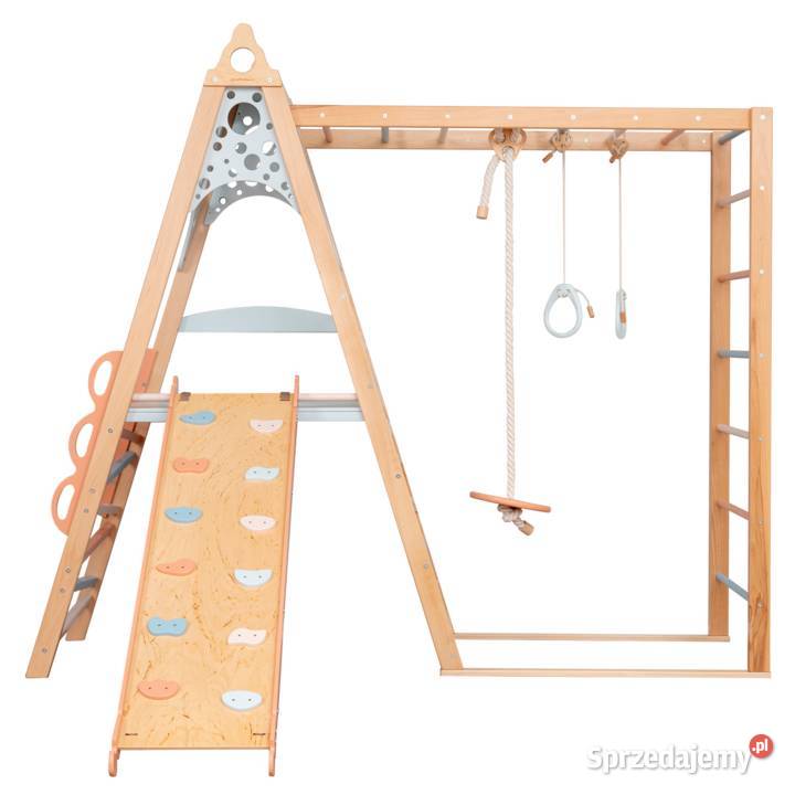 domowy plac zabaw Circle drewnopastel CE  małopolskie