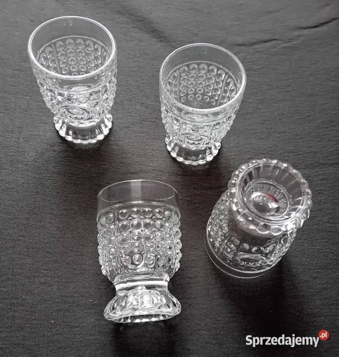 Zestaw 4 kieliszków Sklo Union autor projektu wielkopolskie Koźminek