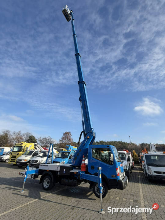 Nissan Cabstar Podnośnik Koszowy 22m RUTHMANN Widełki