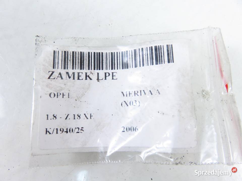 ZAMEK LEWY PRZEDNI OPEL MERIVA A X03 13203899 sprzedam