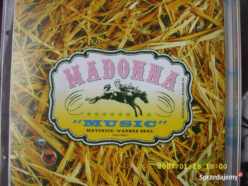 POP CD MADONNA MUSIC Wołów sprzedam
