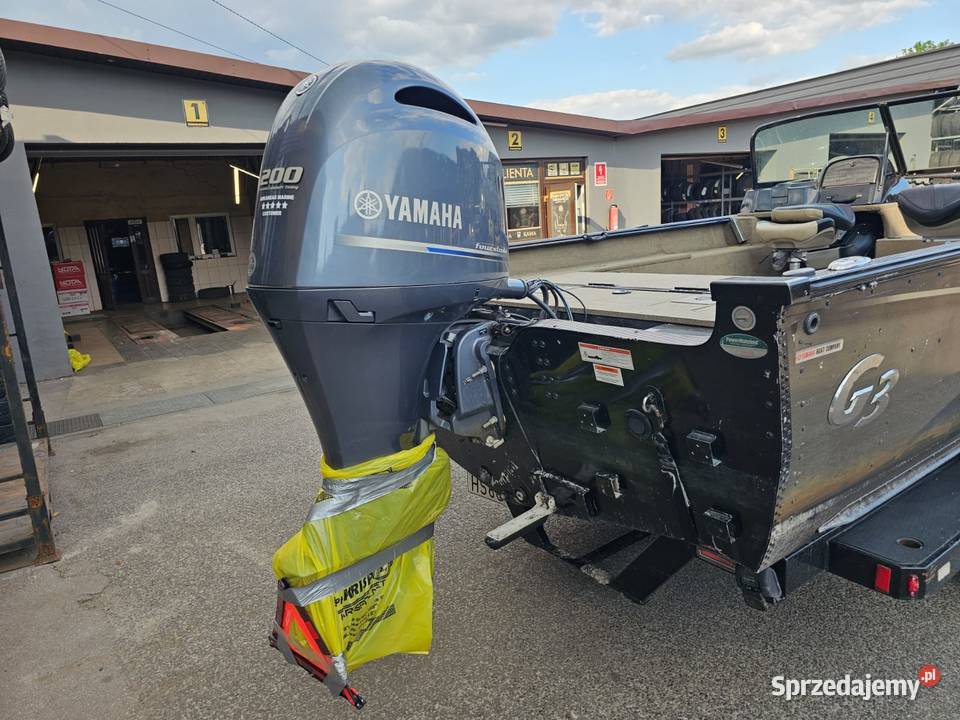 Łódź G3 Angler V21 F Yamaha F200 DeepV 8 osób Sulejów