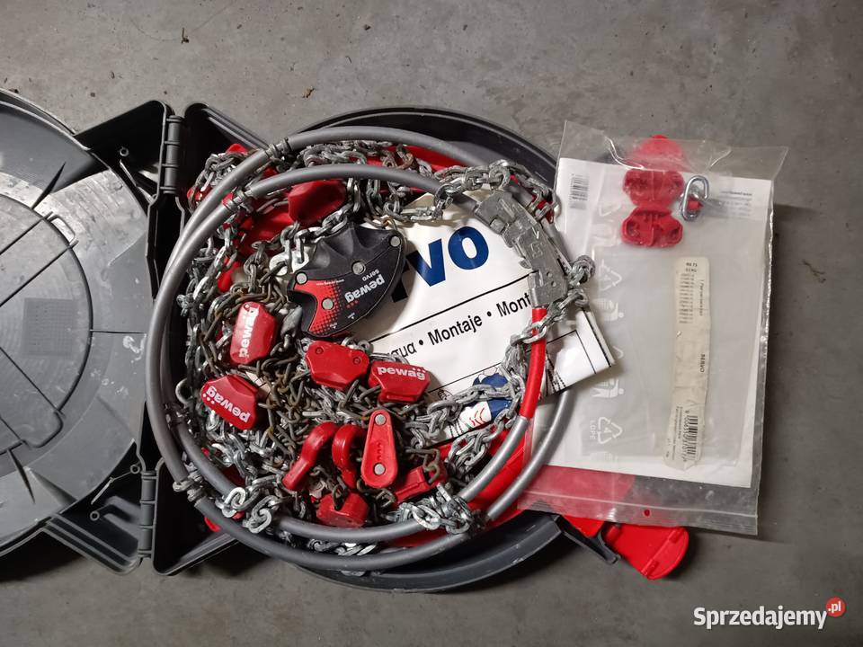 Łańcuchy śniegowe pewag serwo RS73 dolnośląskie Wrocław