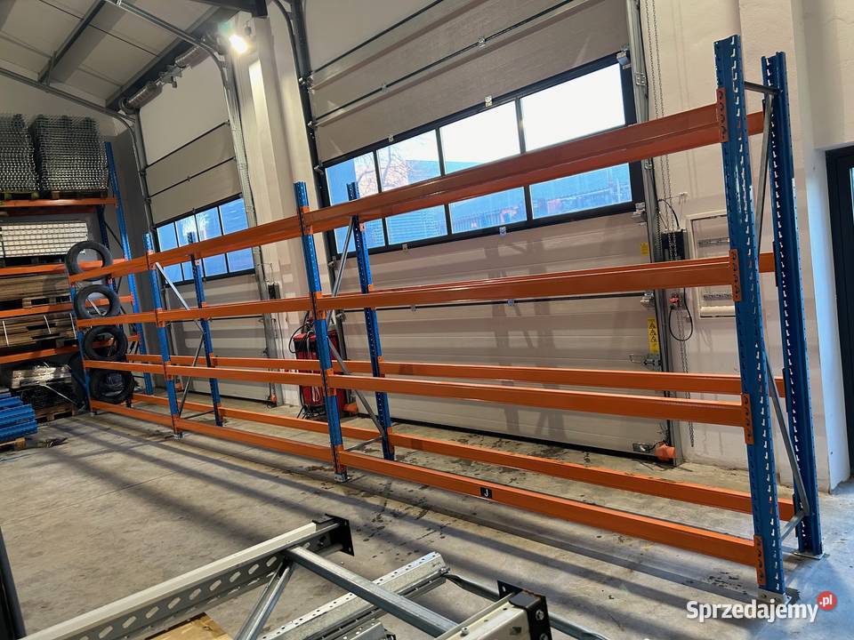 Regały magazynowe przemysłowe paletowe STOW H250 sprzedam