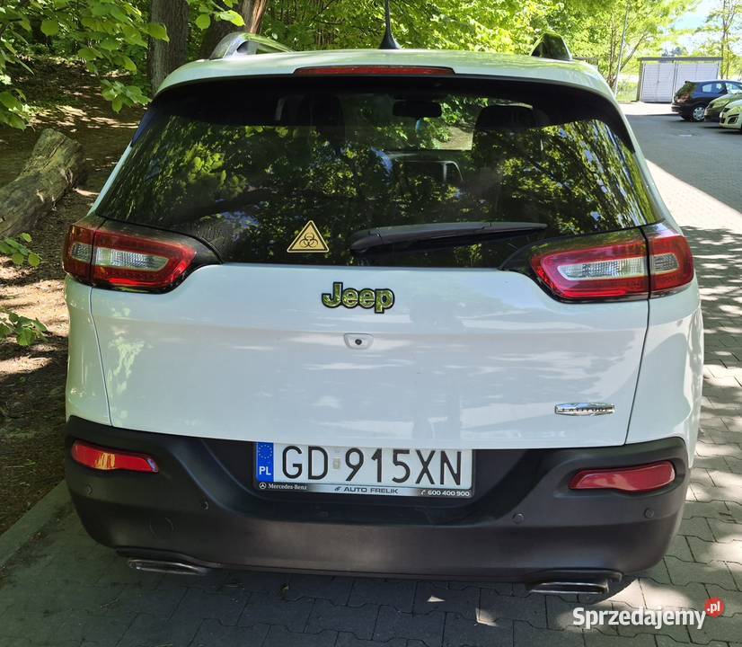 Jeep Cherokee 32 V6 Active Drive Limited LPG poduszka powietrzna pomorskie Gdańsk