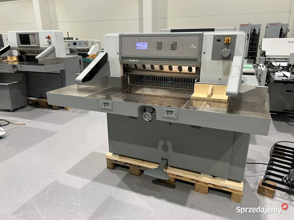 Gilotyna do cięcia papieru Polar Mohr 78 ES Biznes i Przemysł Radom