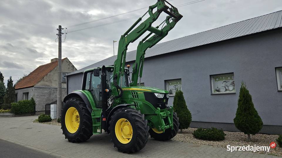 John Deere 6150 M Tur H360 Amortyzacja przedniej osi Gruntowice