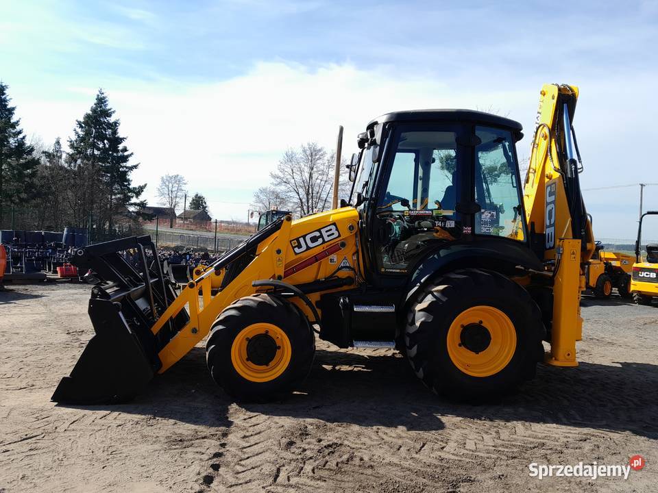 JCB 3CX KOPARKOŁADOWARKA JOYSTICK CAT CASE Krotoszyn