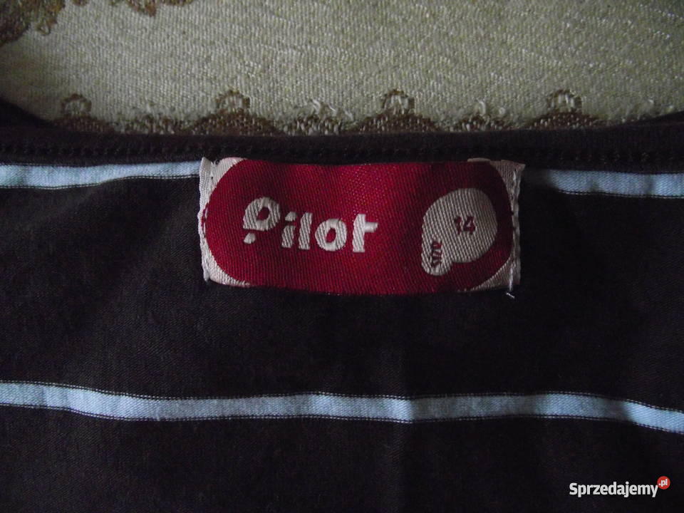 PILOT PORTUGALSKI BAWEŁNIANY TOP r 42 kolorowy Topy i koszulki Piła sprzedam