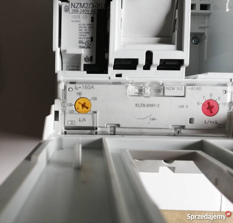 Wyłącznik mocy 3P 160A 50kA NZMN2A160 Moeller Elektryka i akcesoria Dąbrowa Górnicza