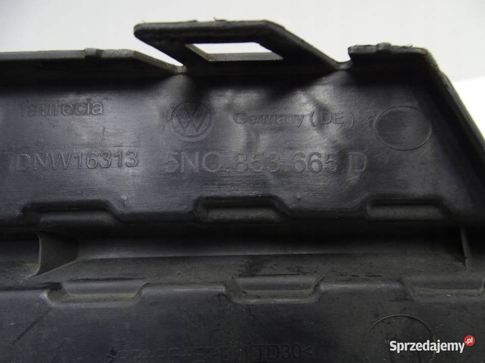 KRATKA ZDERZAKA LEWA LEWY PRZÓD 5N0853665 VW