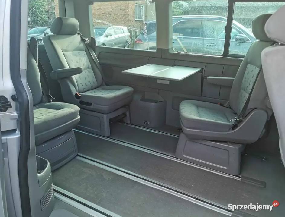 Volkswagen Multivan 4x4 7osob Transporter T5 śląskie Będzin