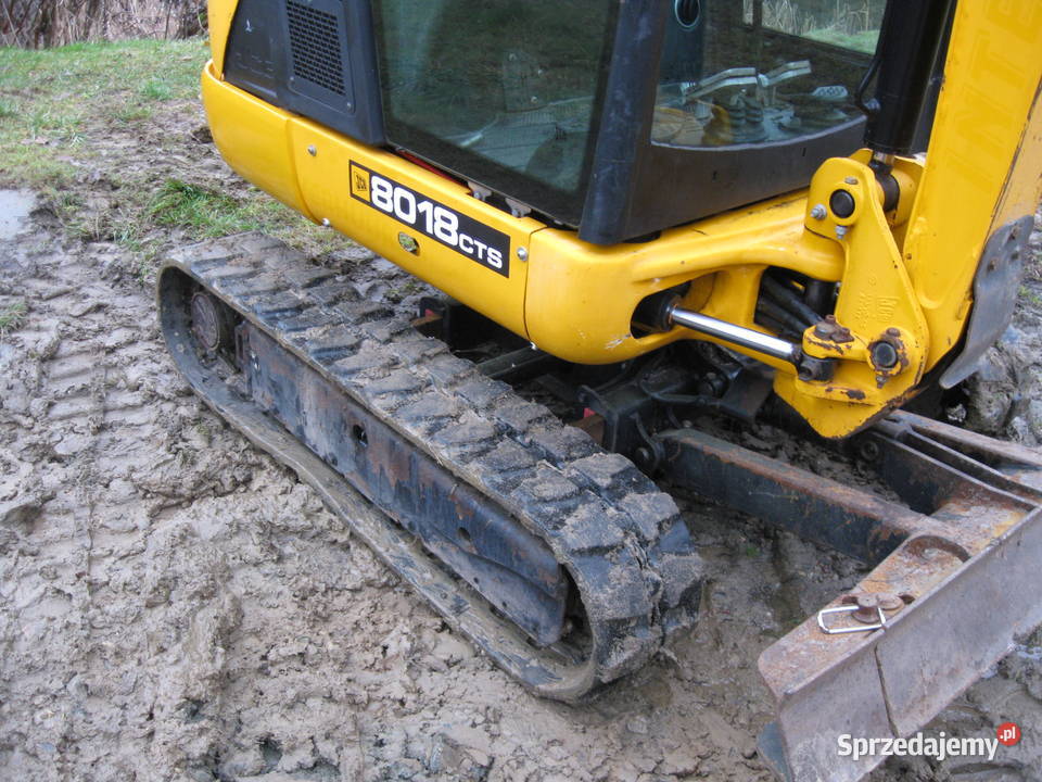 Minikoparka JCB 8018 model 2016r 8014 8016 8026 Kołczygłowy sprzedam