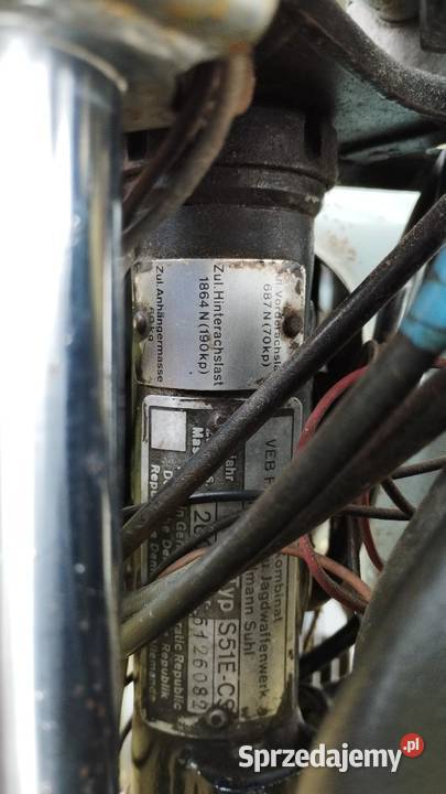 Simson s51 motorower 50cm3 Krokocie