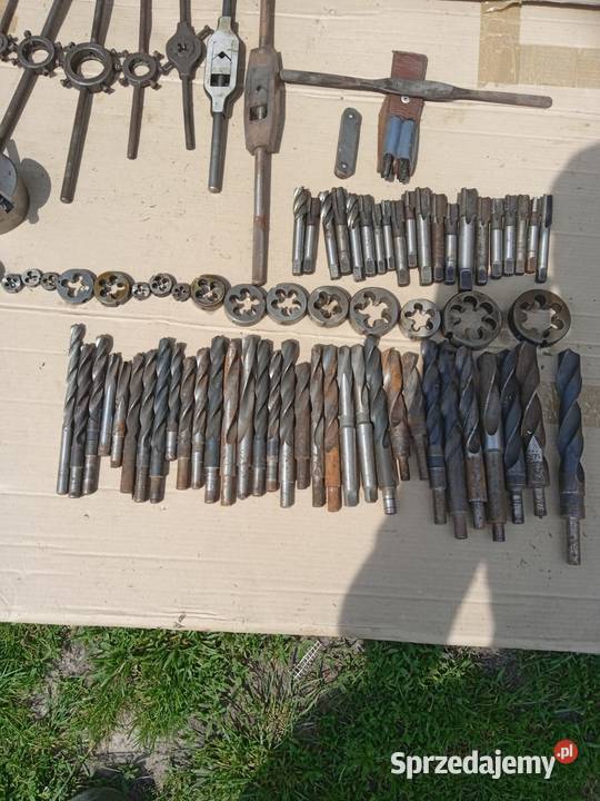Wiertła narzynki gwintowniki rozwiertaki