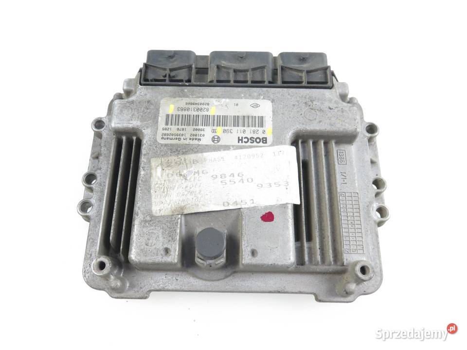 STEROWNIK RENAULT SCENIC II 19 dCi 0281011390