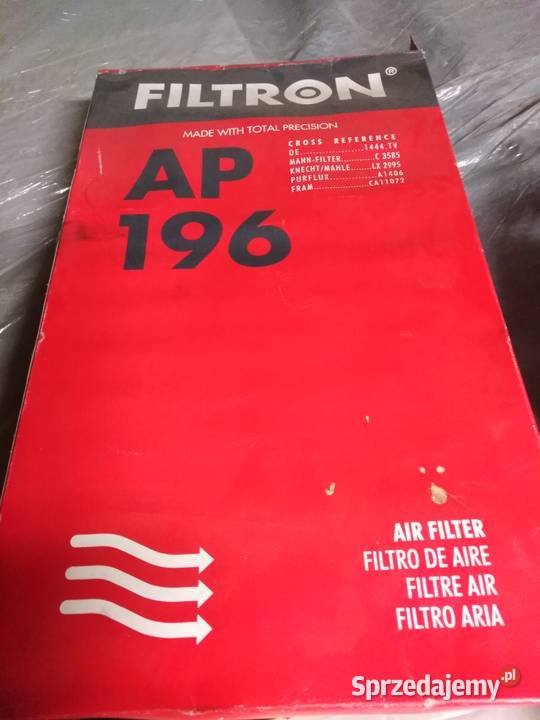 FILTR POWIETRZA FILTRON AP196 CITRON FIAT powietrza podkarpackie Jasło