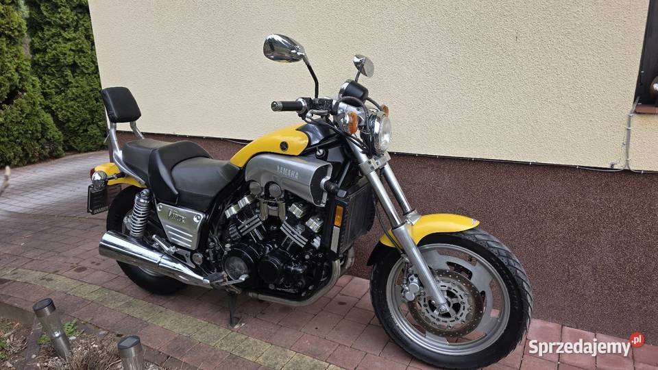 Yamaha v maxx v boost 1200 klasyk motocykl zolty 32000km Mielec