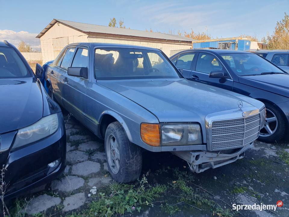 Mercedes W126 280SE na części śląskie