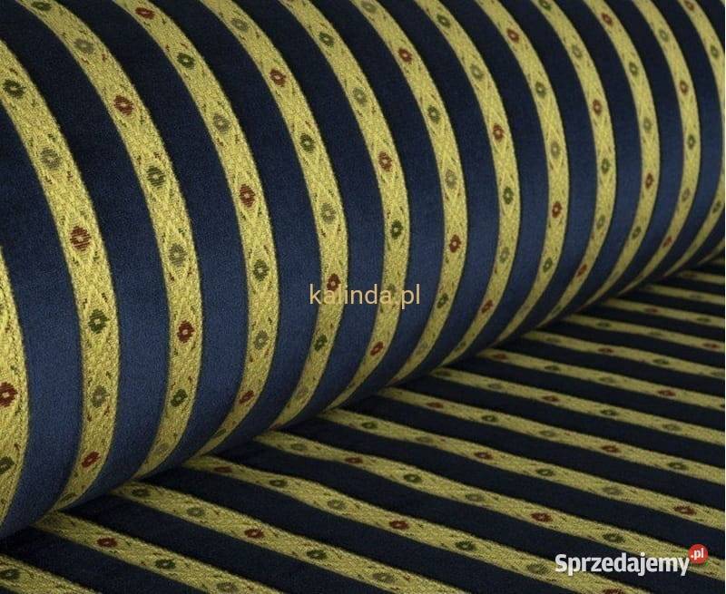 Tkanina tapicerska pluszowa Bari Pasy Sofy i kanapy małopolskie Kraków sprzedam