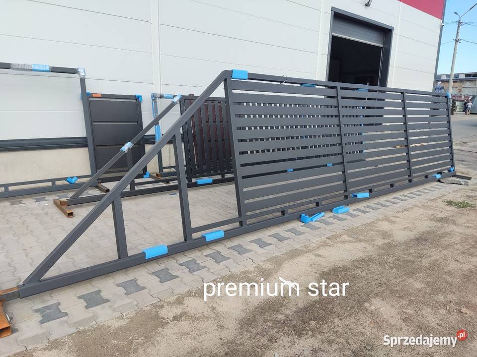 Brama przesuwna palisadowa 4mx142m PREMIUM Zawiercie