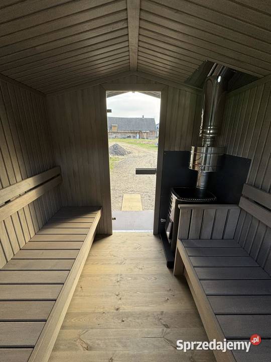 Mobilna Sauna Bania Ruska do Wynajęcia Gotowy