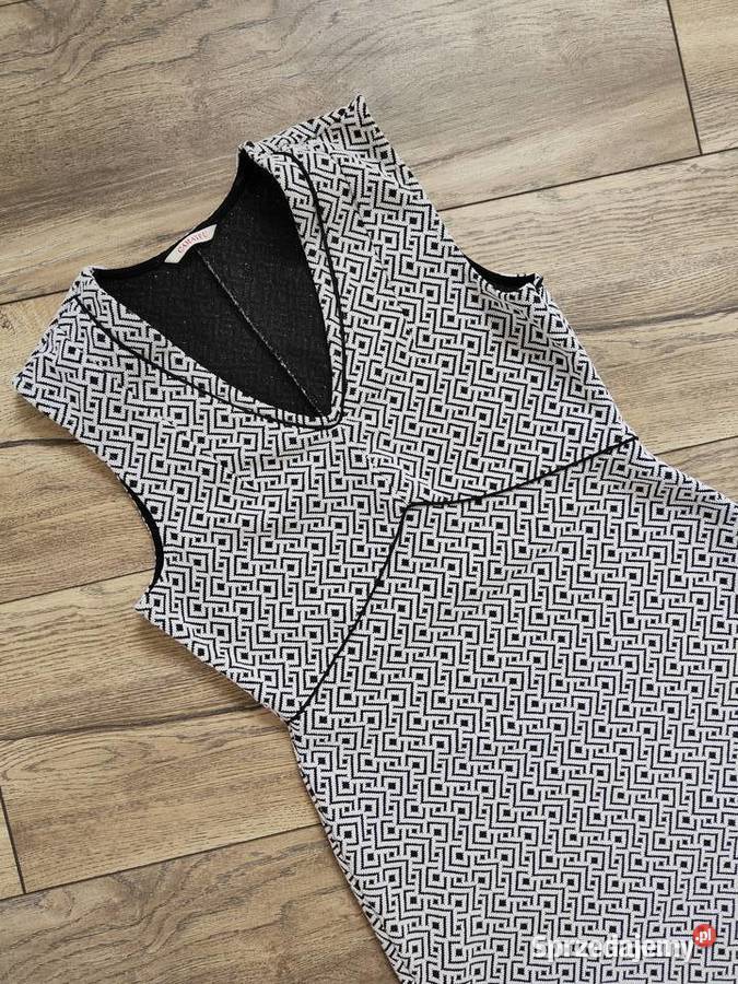 Materiałowa sukienka Camaieu Vintage 40 42 podkarpackie Jasło