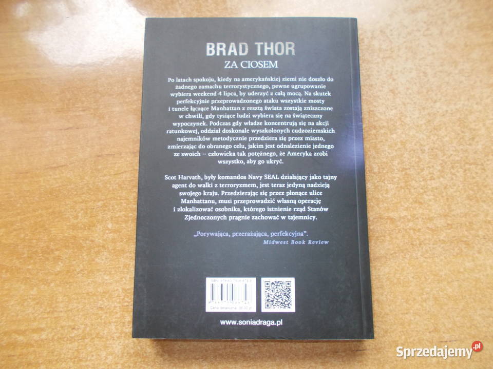 Brad Thor ciosem opolskie Głubczyce