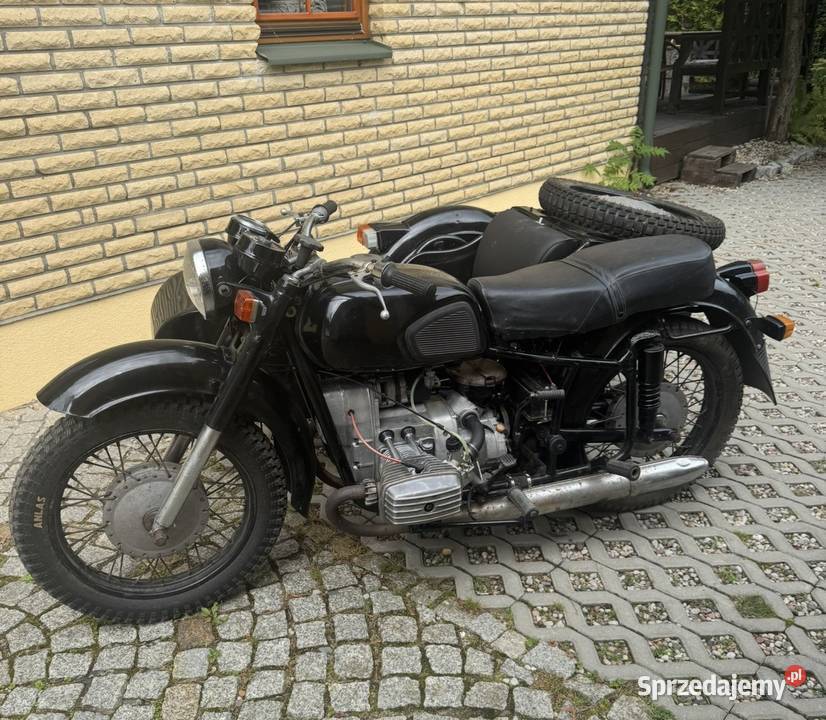 Dniepr MT10 zabytek z koszem zamiana warmińsko-mazurskie Pasym sprzedam