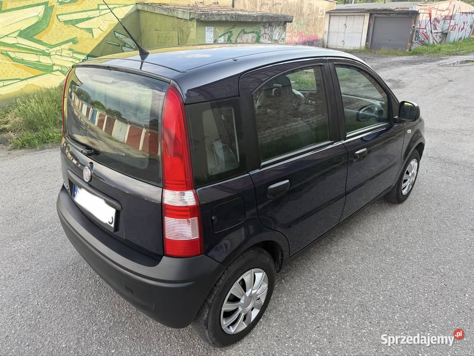 Fiat Panda 2010 11 wspomaganie welurowa tapicerka Knurów