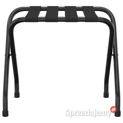 vidaXL Stojak na bagaż czarny 56x40x49 SKU153077 Stojaki na parasole Warszawa