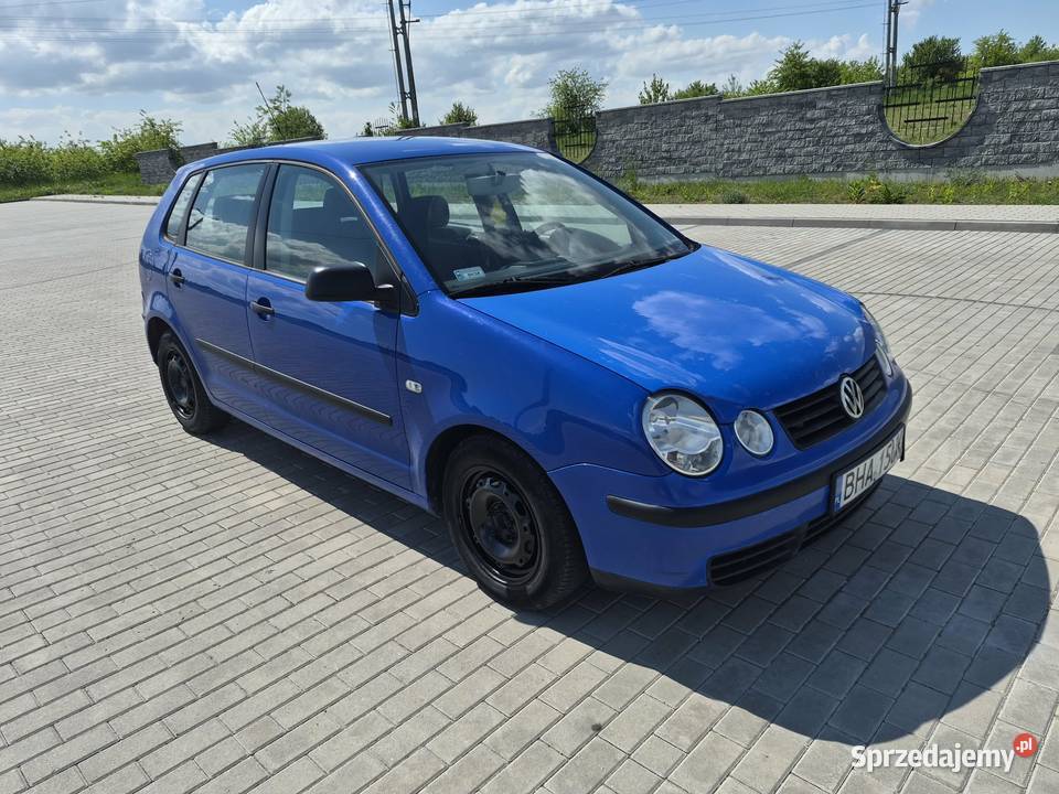VW POLO ładny długie opłaty 2003r benzyna Grajewo sprzedam