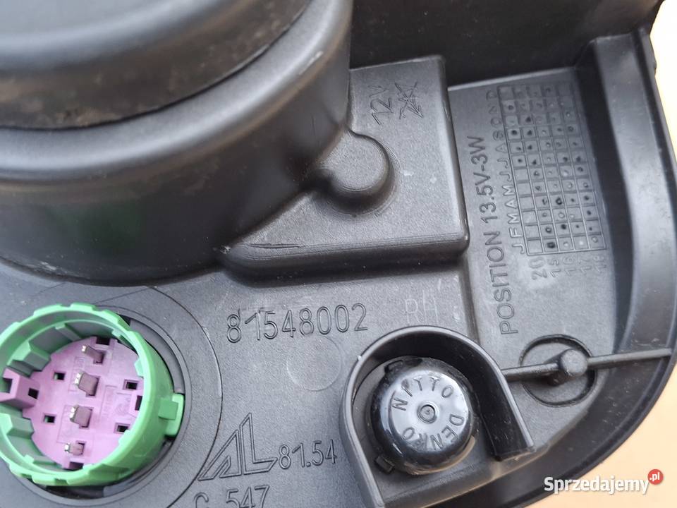 FIAT 500 LIFT HALOGEN PRAWY LAMPA PRZECIWMGIELNA osobowe Bieleń