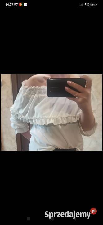 Bluzka hiszpanka Czarna