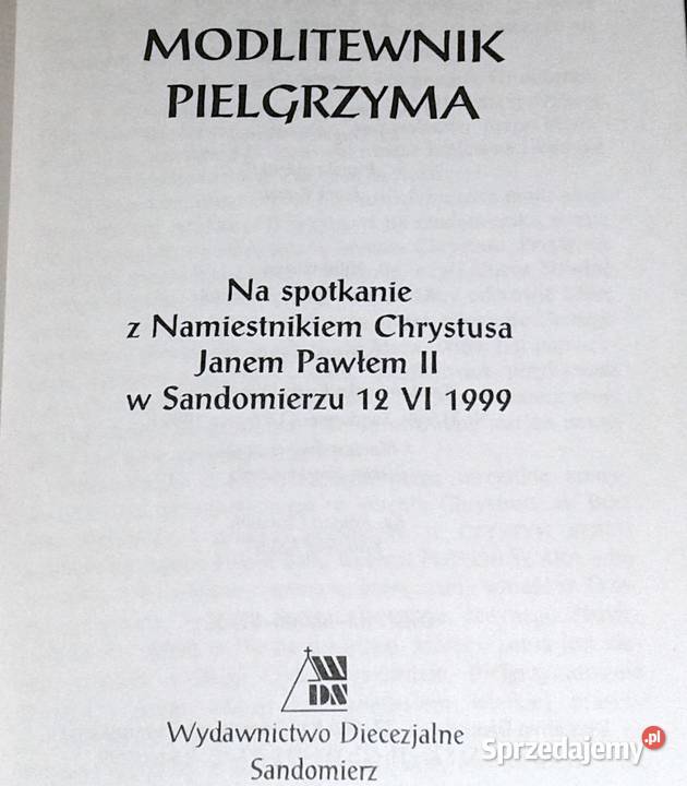 Modlitewnik pielgrzyma Red ks Zbigniew Wiatrek Chełm